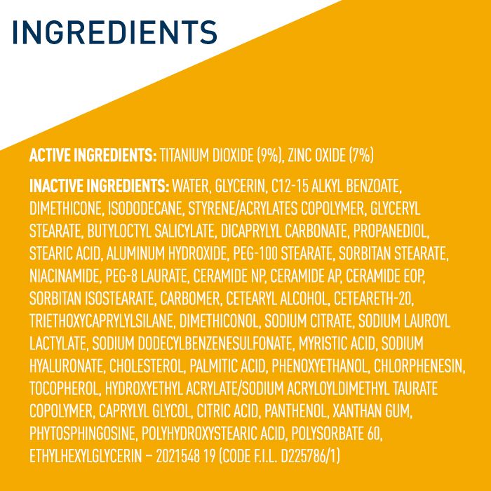 CeraVe Sunscreen Body Hydrating Sunscreen Body Lotion Spf